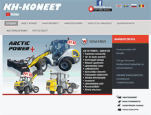 Tablet Screenshot of kh-koneet.fi
